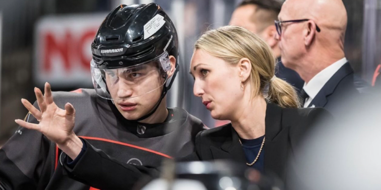 Föreläsning med hockeytränaren Jessica Campbell