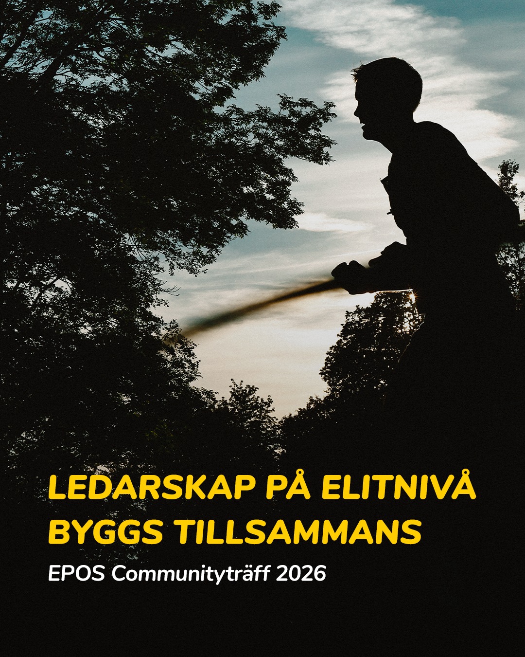 Välkommen till EPOS Communityträff 2026 den 24 september.
Under årets EPOS-träff samlar vi communityt för en eftermiddag och kväll med fokus på erfarenhetsutbyte, utveckling och riktning framåt.
Hur bygger vi ledarskap som håller över tid?
Hur tar vi beslut under press?
Och hur skapar vi utvecklingsmiljöer där fler når elitnivå?
I samband med träffen finns även möjlighet att fortsätta helgen med RF:s uthållighetskonferens under fredagen och avsluta med Lidingöloppet på lördagen.
Plats: Scandic Star Sollentuna, Stockholm
Sista anmälningsdag: 7 augusti 2026
Anmäl dig via länk i bio.