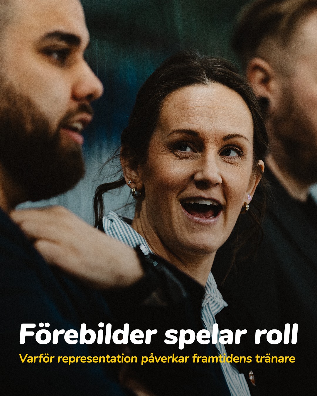 När fler kvinnor finns i tränarrollen händer något.

Fler unga idrottare ser tränaryrket som en möjlighet.
Fler perspektiv kommer in i ledarskapet.
Fler förebilder skapas.

Representation påverkar framtiden.

Källa: Women in Sport Leadership Impact Study 2025.