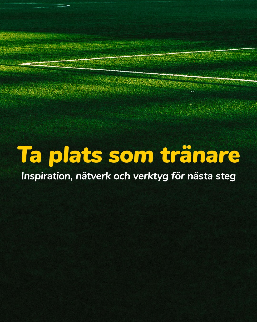 Varför behövs fler kvinnliga tränare i Stockholm och varför just du?

Nu har du som är eller funderar på att bli tränare chansen att få ny kunskap, inspiration och perspektiv.

Stockholms Fotbollförbund bjuder tillsammans med Djurgården Fotboll in till en kväll med fokus på utveckling, ledarskap och nätverkande. 

Under kvällen får du ta del av en karriärpanel och workshop samt lyssna till Anna Laurell Nash och Joel Riddez.

Ett viktigt initiativ för att stärka och inspirera fler kvinnor i tränarrollen.

Datum: 27 maj

Läs mer och anmäl dig via länken: https://www.stff.se/temakvinnligatranare