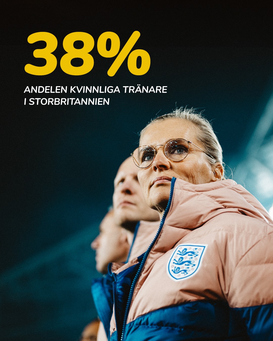Andelen kvinnliga tränare i Storbritannien har minskat.
Från 44 % år 2022 till 38 % år 2024.
Utvecklingen visar att jämställdhet inte är något som sker automatiskt.
Det kräver aktiva insatser.
Källa: UK Coaching Research 2025.